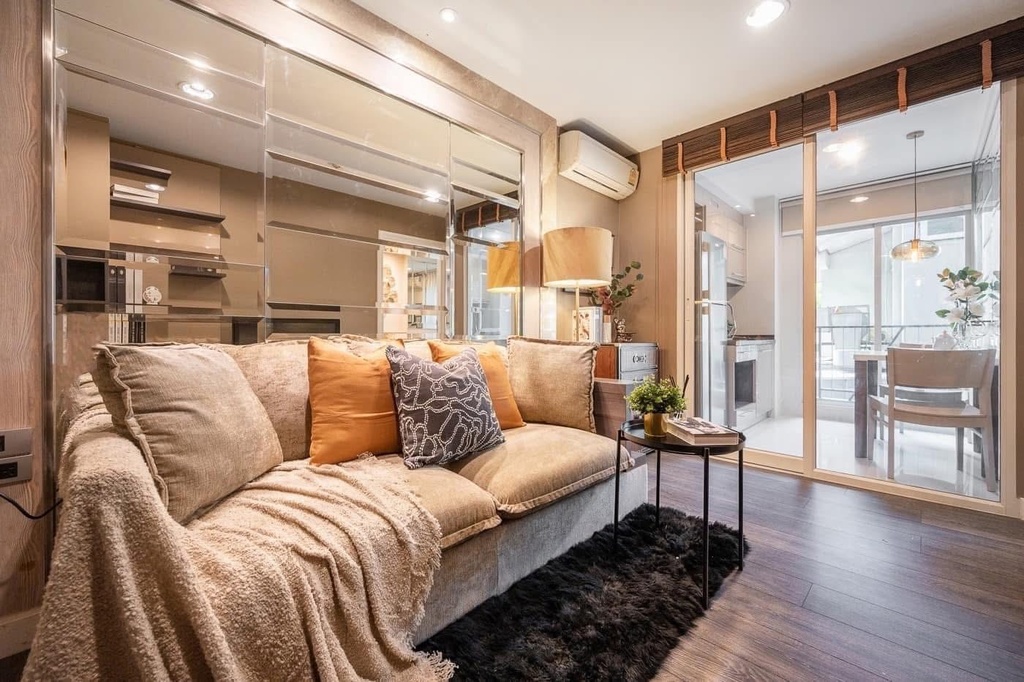 The Crest Sukhumvit 49, 2FL, 23KB, 35sqm, 1BB 