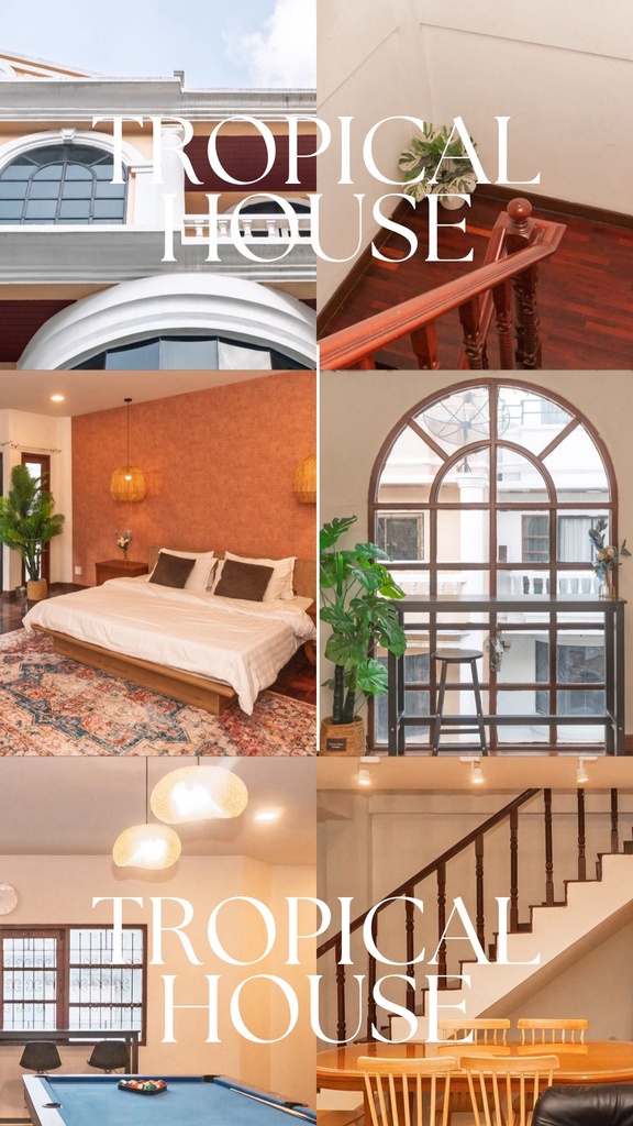 House in Thonglor soi 25, 5 storey, 400sqm, 5BB, private rooftop,100KB
