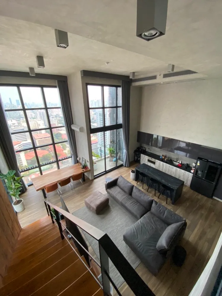 The Lofts Asoke, 33FL, 3bed 2bath, 145sqm, 185KB(12m), 250KB(6m), 280KB(3m), 365KB(1m),